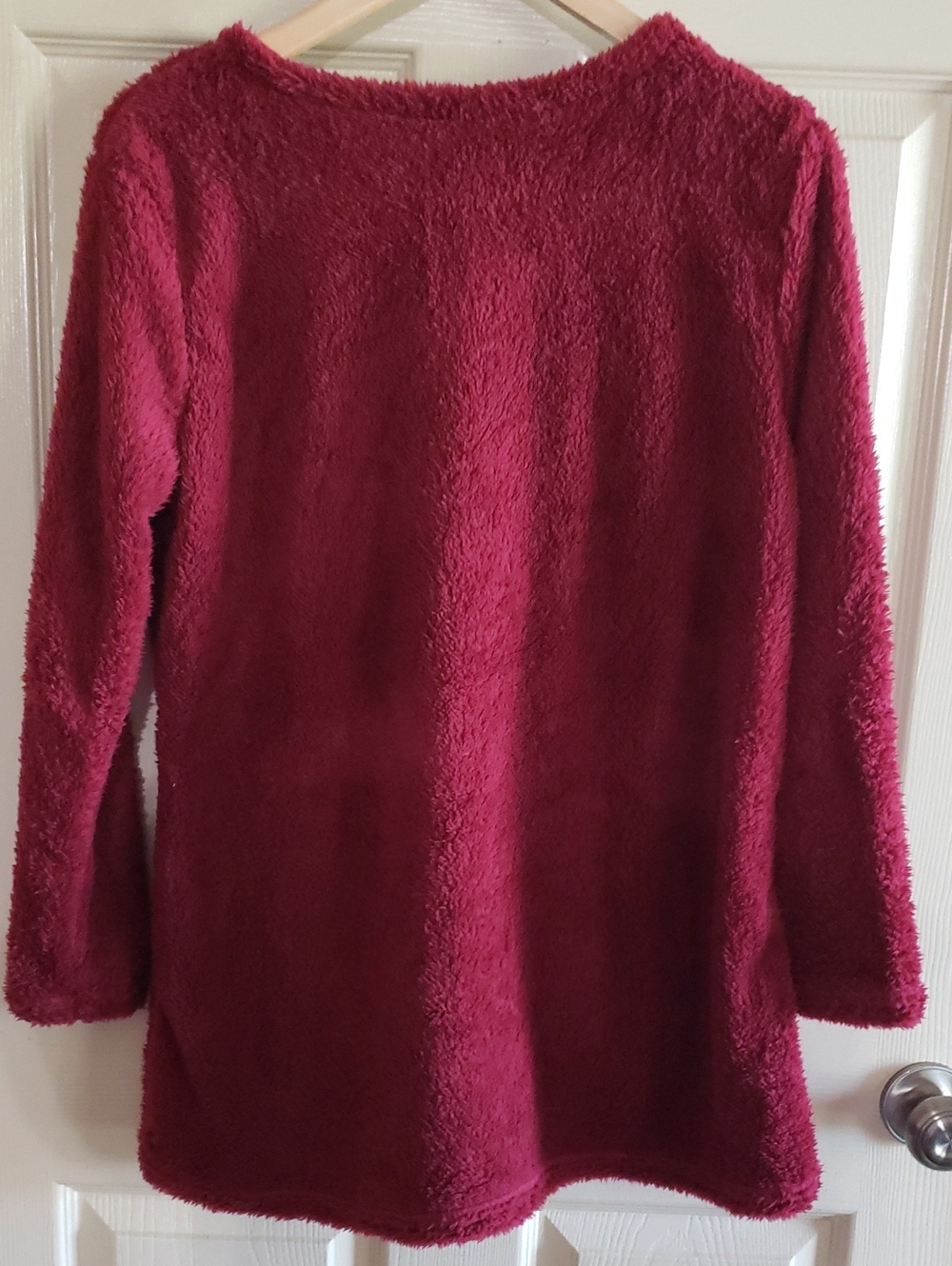 Fleece Cozy Plush Teddybear Pockets Long-Sleeve Fuzzy Pullover Tops 6PC Bundle - Picture 3 of 14